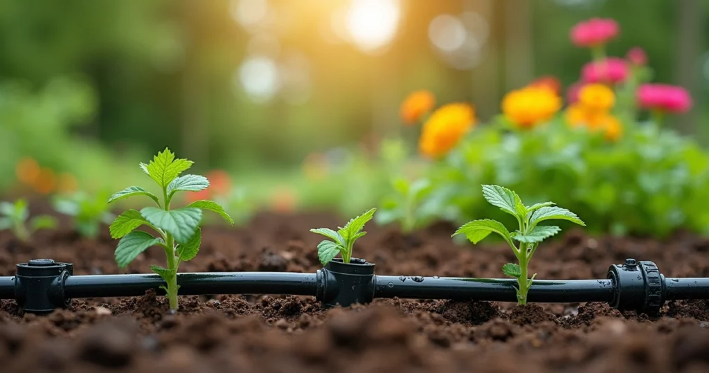 Como montar um sistema simples de irrigação por gotejamento